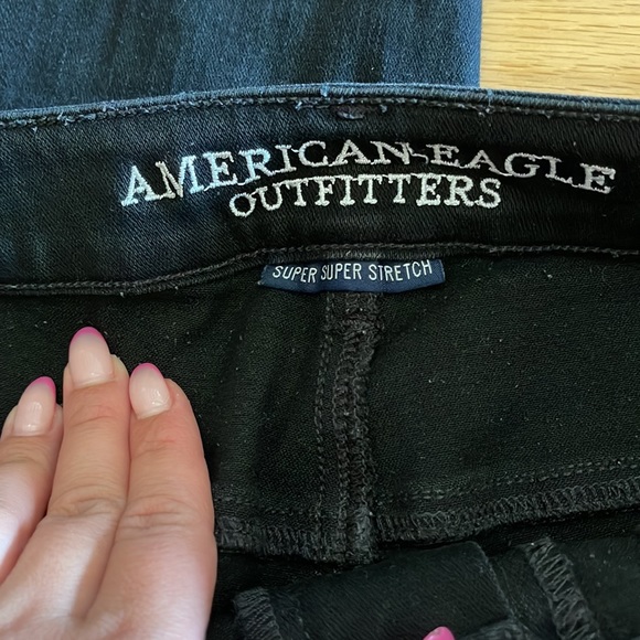 American Eagle - Super Super Stretch Jegging Crop - Picture 3 of 4